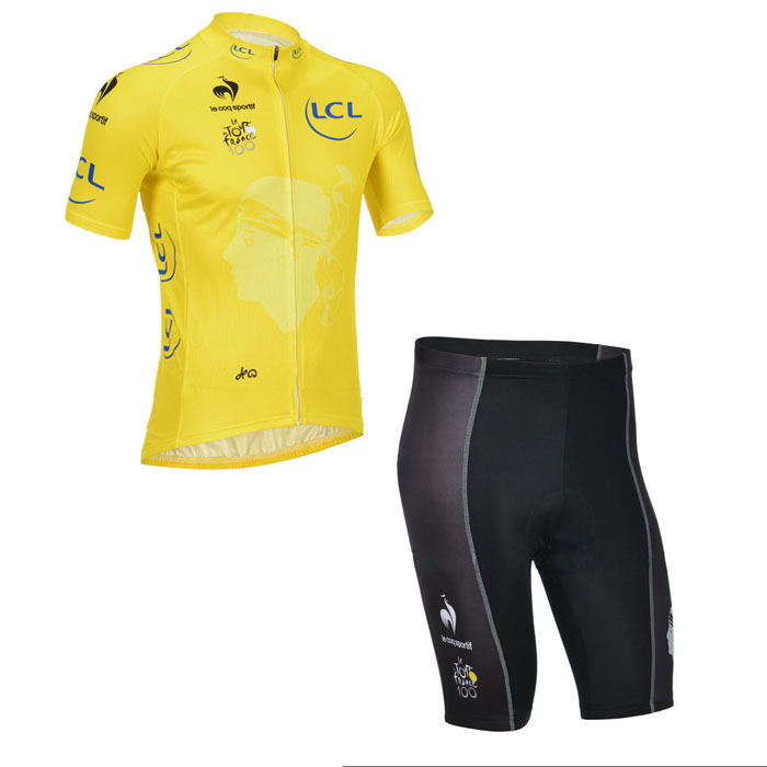 Maillot Tour de France 2013 mangas cortas amarillo